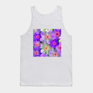 Lavender flower Tank Top